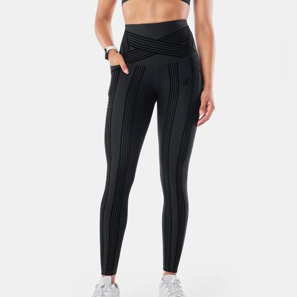 Fanka Pants - Fanka PowerBand Resistance High Intensity Leggings - Reversible